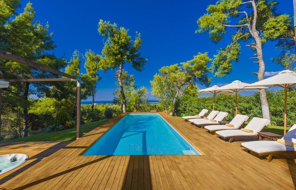 The White Villa At Sani Sani  Exterior photo