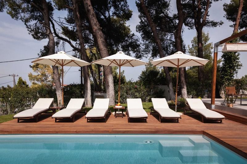The White Villa At Sani Sani  Exterior photo