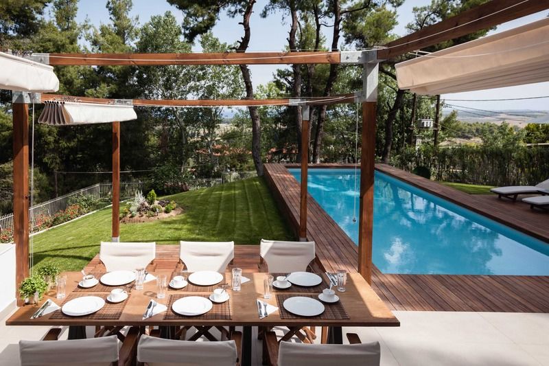 The White Villa At Sani Sani  Exterior photo