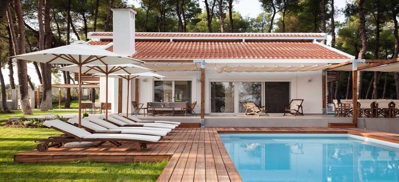 The White Villa At Sani Sani  Exterior photo